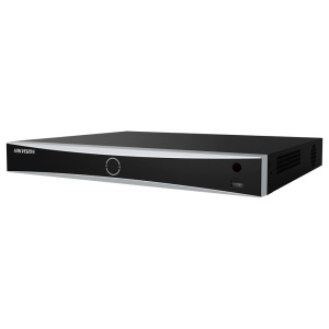 HIKVISION - ACUSEANE GAMA - NVR 16 CH Recorder - Résolution maximale 12MPX @ 2CH: Alarmes: ACUSENSE - Largeur de bande 160 Mbps | Prend en charge 2 disques rigides - Détection de mouvement 2.0 | Reconnaissance faciale