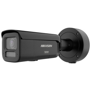 Hikvision câmara IP Bullet gama PRO ColorVu3.0 - Resolução 4 MPx | PoE IEEE802.3at - ColorVu3.0: imagem a cores HIKAI-ISP F1.2 1/1.8" - Lente 2.8~12 mm | Sirene e flash dissuasor - AcuSense3.0 | Luz híbrida até 60m | Microfone - Alarmes | Áudio | IP67 | I