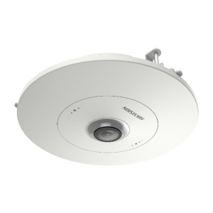 Hikvision cámara IP Fisheye gama VALUE - Resolución 6 Mpx (3072x2048) - Lente 1.27 mm Fisheye - Varios modos de visualización en vivo - Alarma | Audio | Micrófono integrado - Apta para interior | PoE | MicroSD