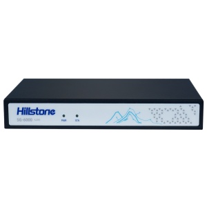 Hillstone Networks NGFW - Hardware + 1 ano de serviço básico - Portas 5xGE + 1xSFP - 1Gbps FW/0.4Gbps NGFW Throughput - 450k Sessões simultâneas - Secretária