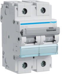 HMD299 - Disjuntor 2P 125A D 15kA 3M HAGER EAN:3250613230302