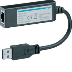HTG457H - Interface USB / Ethernet RJ45 Hager Ean: 3250613138806