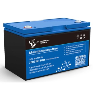 JDG-12-100 - Batterie 100Ah 12V GEL Décharge Lente – ULTIMATRON