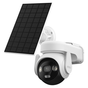 Kit Câmara AOV PT Plus 6MP - Compatível com o NVR IMOU - Wi-Fi 6 Dual / 10000mAh / Painel Solar 8W - %VAR%] mm / Autotracking / IV 3.6 + Super Starlight - Áudio bidirecional / Sirene + Flash - IMOU SENSE humanos e veículos