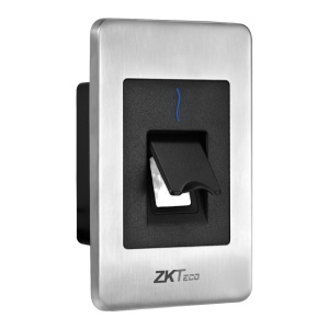 Lector de acceso - Acceso poner imprimir digital Silk ID e tarjeta EM - Indicador LED e acústico - RS485 - Compatible con ZK-INBIO PRO - Adecuado a usar no exterior IP65 | Desordenado