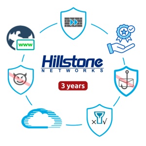 Licença Hillstone para distribuidores A2000 - 3 anos (36 meses de licença - Serviço Premium Hillstone - Licença eletrónica - Atualizações durante 36 meses - Ativa o serviço para 1 equipamento por 3 anos