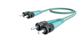 LM-050D3STPSTP - Patch Cord jumper ST - ST MM 50/125 OM3 LSZH Duplex 5m LIGHTMAX