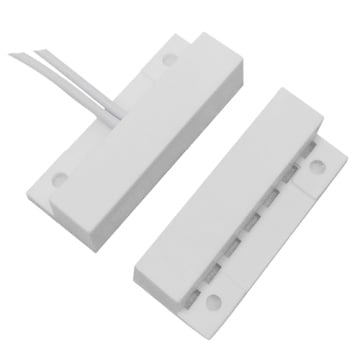 Magnetic Contact - Apt for wood installation - Reed Technology - 2 wire connection system - mechanical and electrical shock resistance - small size