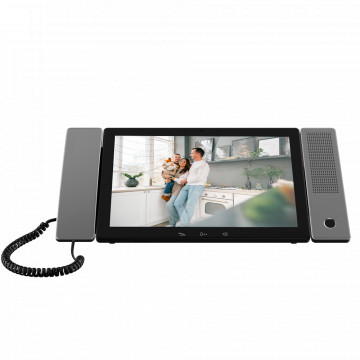 Main Monitor for Porter Video Systems - 10.1 "IPS Screen - Omnidirectional Audio - TCP/IP, SIP | IP Chamber View - MicroSD Groove up to 128GB - Communication Phone