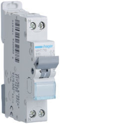 MHT710 - Disjuntor 1P+N 10A B 4.5/6KA 1M HAGER EAN:3250614325885
