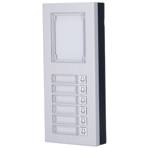 Module d'extension - 6 boutons et panneau d'information - Compatible avec AK -R20B -XB et AK -R20K - Connexion RS485 - Assemblage accidenté avec une prise en charge supplémentaire - Connexion cloud et maintenance et maintenance