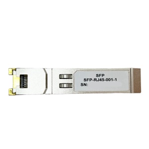 Módulo transcetor SFP industrial - Porta RJ45 - Velocidade Gigabit - Máxima distância 100 m - 1000Base-TX