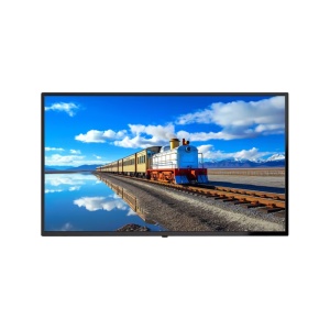 Monitor digital signage 50" 4K - Sinalética digital local USB - Funcionamento 24/7 - Android 11.0