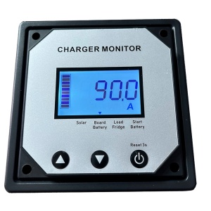 Monitor LCD - Compatível com os produtos de Olys - Monitorização no local - Cabo RJ45 3m incluído - Corrente de carga ajustável