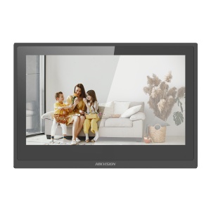 Monitor para videoporteiro - Ecrã tátil TFT 7" estrutura metálica estreita - Áudio bidireccional - TCP/IP, SIP - Ranhura para cartão microSD até 128 GB - Montagem na superfície