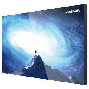 Monitor videowall 55" - Resolução FHD - Brilho 500 nit - Moldura 3,5 mm (A-A) - Funcionamento 24/7 - Orientação horizontal