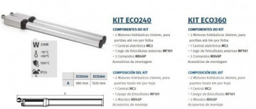 Motorline Kit Eco 360 Automatismes pour les portes de la porte