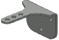 Motorline - Li22Cst Plate Right Rear Support For Lynx Engine