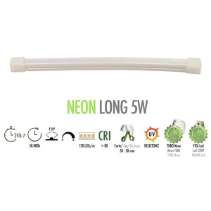 Neon Led Long 5W 24V 2700k IP67 20mt