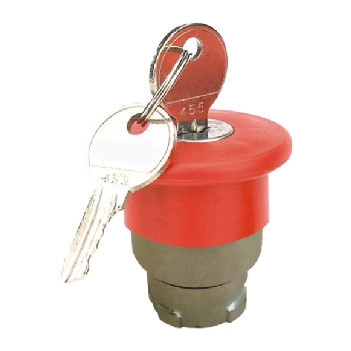 Omnium - CLPMR0R -20 - Bouton de pression des champignons (touche à libérer) Ø40mm 1cc rouge
