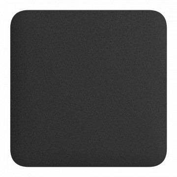 Panel táctil a um cambiar de luz - Compatible con AJ-LIGHTCORE-1G / -2W - Retroiliminación LED - Panel táctil sin contacto - Color negro - Ajax - Enchufe Solobutton