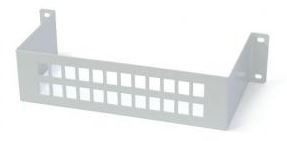 Panel zur Unterstützung für Kupfer-/Koaxial-/Faseradapter (bis zu 24 Verbindungen)