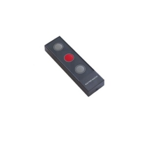 PB3 - Botoeira de comando opcional no recipiente para fixação na parede, com três teclas (Abre - Stop - Fecha)