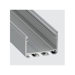Perfil alum. Linha LUXE Saliente 43x30x3000mm