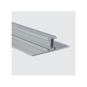 Perfil aluminio Saliente 70x21,3x2000 Lacado Preto NEIVA