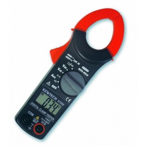 PINZA DE ABRAZADERA DIGITAL CA 400A 30 MM ROJA