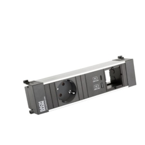 POWER F 2xSCHUKO + 1xchargerUSB A/C(22W) + 1x Custodia