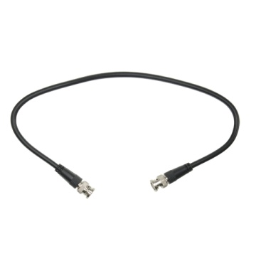 Prepared Coaxial Cable - BNC Macho A BNC Macho - Coaxial RG59 - Length 1 m - For female balun connection to DVR - Rugged Construction