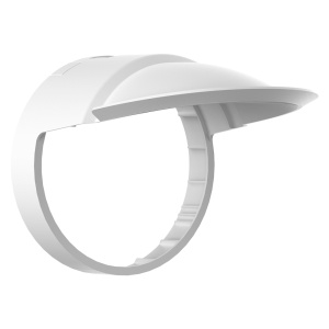 Proteção contra chuva Hikvision - Compatível com Hiwatch Hikvision - Plástico PC - Cor branco - 174 mm (Ø) x 209 mm (P) - Peso 185.3 g