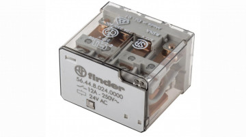 Relé Potencia 4PDT, bobina 24VAC, montagem PCB - 56.44.8.024.000