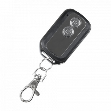 Remote de relais sans fil - jusqu'à 30 commandes avec le même relais - deux boutons - fréquence 433,92 MHz - jusqu'à 50 mètres de transmission - compatible avec WBK -400-2-12