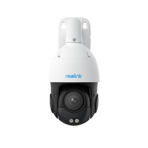 Reolink Câmara PTZ IP 8MP P850 PoE - 8MP (3840 x 2160) | 4K Ultra HD @ 25FPS - PoE / Luz LED - Zoom Ótico 16X - Deteção de Pessoas / Veículos / Animais de estimação - Apta para exterior