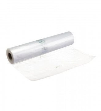 RN-113 - SACO PEBD (CRISTAL) INCOLOR EM ROLO 30X40 CM
