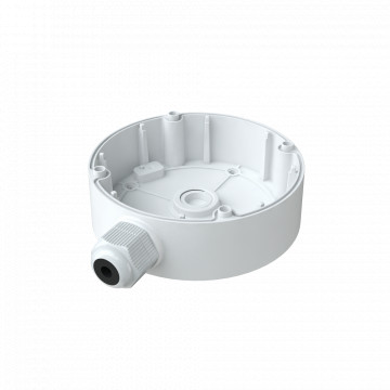 SAFIRE SAMART DRIVE BOX - pour les chambres à dôme - APT pour Utilisation en extérieur IP66 - Installation du plafond ou mur - Diamètre de base 117,9 mm - Passeur de câble