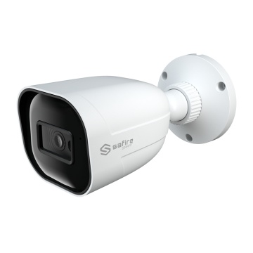 Safire Smart - Bullet Camera IP Gama I1 Advanced Ai - Resolution 6 Megapixel (3296 × 1856) - 2.8 mm lens | Audio | IR 30m - Advanced AI: Perimeter, facial, counting, metadata - impermeability IP67 | Poe (IEEE802.3AF)