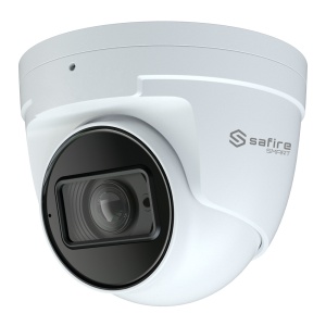 Safire Smart - Câmara Turret 4 em 1 Gama E1 - 2 Mpx (1920x1080) , 1/2.8" CMOS Starlight - Lente motorizada 2.8~12 mm | Alcance IR 50 m - 120 dB WDR, HLC, BLC, AGC - À prova de água IP67 | Microfone embutido