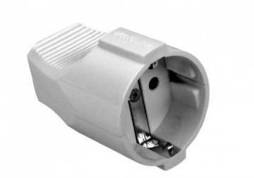 Schuko 2p+t female toas