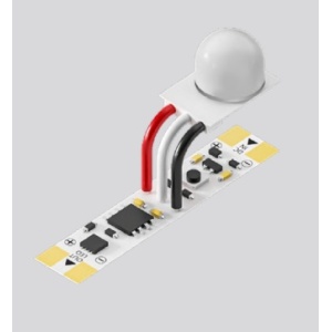 Sensor movimento 8mm Flex p/perfil led c/ temp. 5-24Vdc 5A