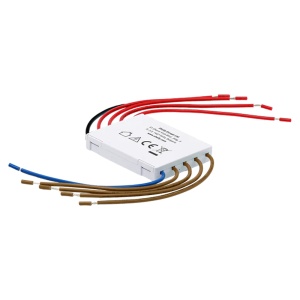 Shelly 4- Channel Decoupler 230V - Compatível com RGBW PM / RGBWW PM / Plus Uni - Desacoplador - Suporta 230 V - Utilização sem neutro