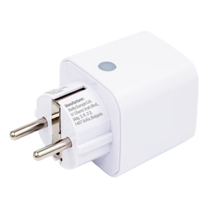 Shelly Plug PM Gen3 (Blanco) - Monitoreo preciso del consumo eléctrico - Protección contra sobretensión / Schuko (F/E) - WiFi 2.4GHz / Bluetooth / Matter / Range Ext - Soporta AC 230V / 3000W / 13A - Compatible con Apple Homekit / Alexa y Google