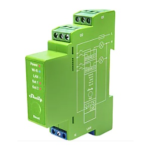 Shelly Pro Dimmer 2pm - Intelligent Din Din Controller Module 2 Channel Din 2x200W