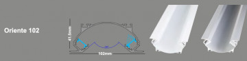 SOFLIGHT - 019.2020WO.003.84 - Iluminación LED 2020mm Este 102 Blanco Té de hierbas