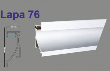 SOFLIGHT - 020.2000WO.000.00 - Iluminación LED 2000mm Regazo 76 Blanco Té de hierbas