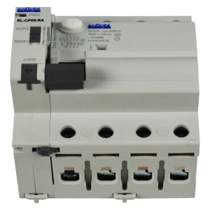 SOFLIGHT - SL-CP05RA440-300-A - Rücksetzbarer Differentialschalter 4P 40A 300mA Typ A