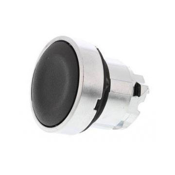 SOFLIGHT - SL -CPB02 -BA21 - 29mm Black Metallic Pressure Button 1NO