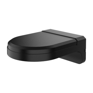 Suporte de parede - Metal - 77 (Al) x 130 (Lg) x 163.4 (Pf) mm - Carga máxima 2 kg | Peso 690 g - Adequado para câmaras tipo dome e turret - Cor preto